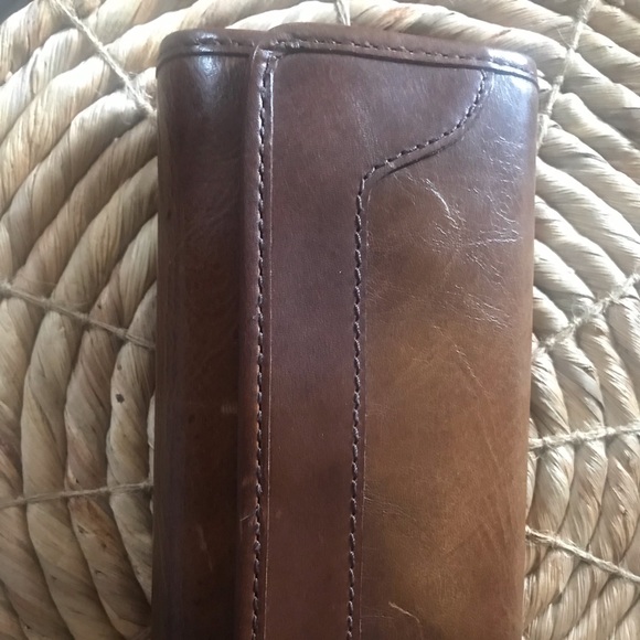 Frye Handbags - Frye Melissa wallet dark brown